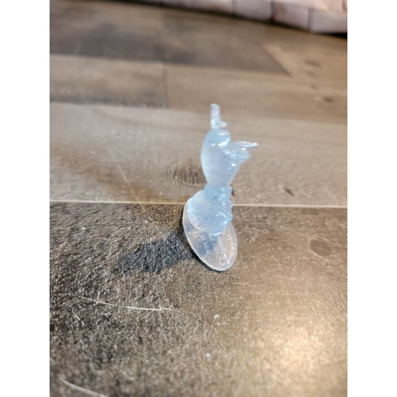 Olaf snowman‎ frozen clear glitter toy figure Hasbro 2014 - Picture 4 of 5